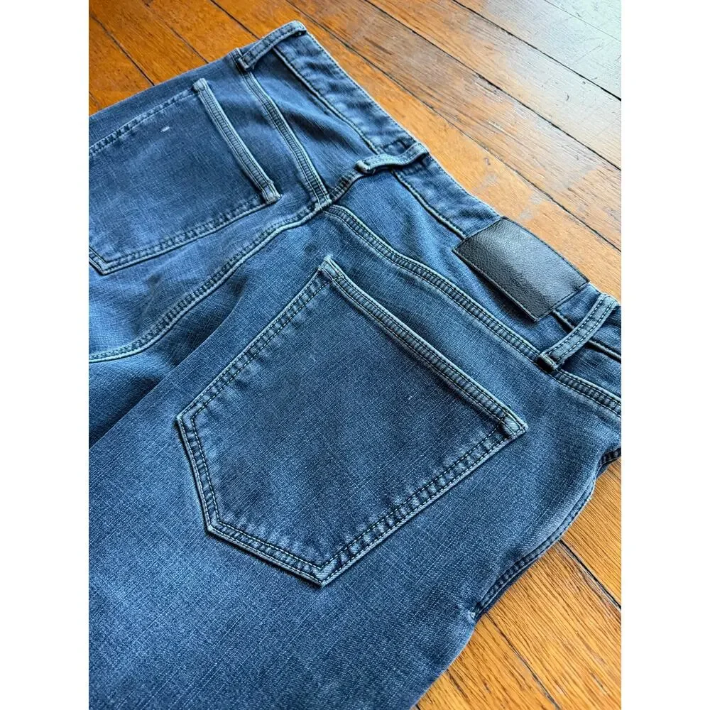 WEATHERPROOF VINTAGE 'Vintage Regular' Distressed Fleece Lined Jeans Mens sz 38